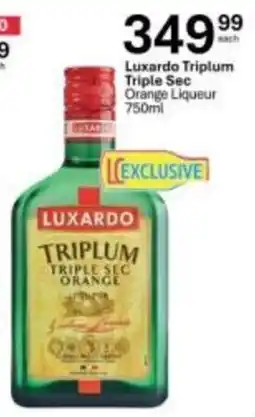 Liquor City Luxardo Triplum Triple Sec Orange Liqueur offer