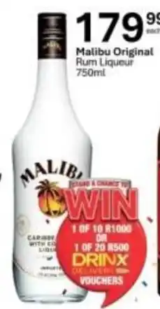 Liquor City Malibu Original Rum Liqueur offer