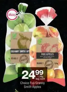 Checkers Choice Fuji/Granny Smith Apples offer