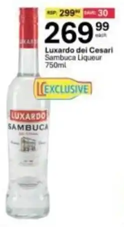Liquor City Luxardo Sambuca Liqueur offer
