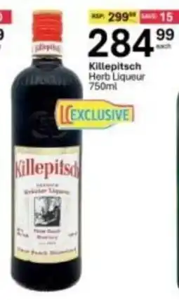 Liquor City Killepitsch Herb Liqueur offer