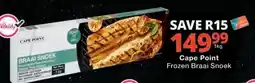 Checkers Cape Point Frozen Braai Snoek offer