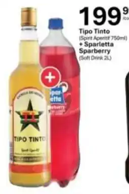 Liquor City Tipo Tinto + Sparletta Sparberry offer