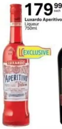 Liquor City Luxardo Aperitivo offer