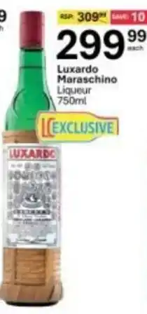 Liquor City Luxardo Maraschino Liqueur offer