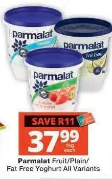 Checkers Parmalat Yoghurt offer