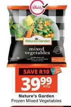 Checkers Nature's Garden Frozen Mixed Vegetables offer