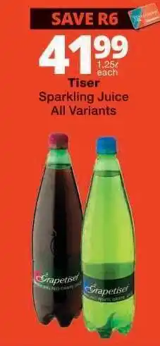 Checkers Tiser Sparkling Juice offer