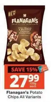 Checkers Flanagan's Potato Chips All Variants offer