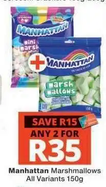 Checkers MANHATTAN MARSHMALLOWS offer