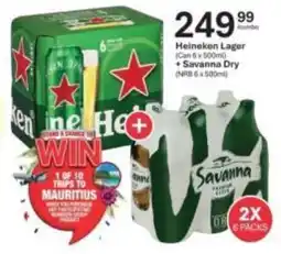 Liquor City Heineken Lager + Savanna Dry offer
