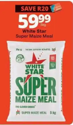Checkers WHITE STAR SUPER MAIZE MEAL offer