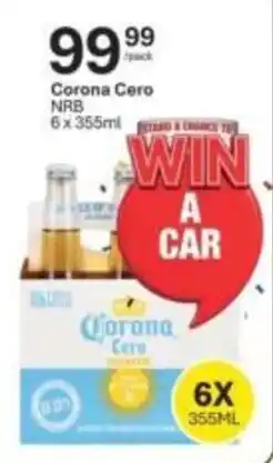 Liquor City Corona Cero NRB offer