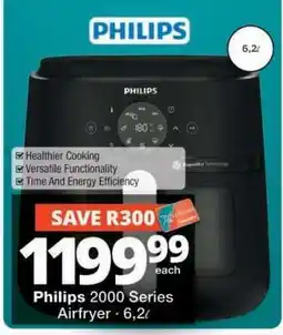 Checkers Philips 2000 Series Airfryer offer