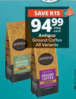 Checkers Antigua Ground Coffee offer