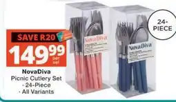 Checkers NovaDiva Picnic Cutlery Set offer