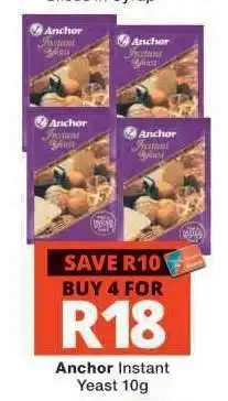 Checkers Anchor Instant Yeast 10g offer
