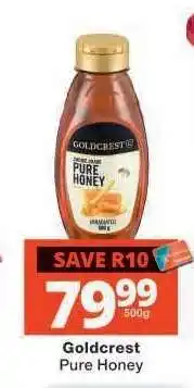 Checkers Goldcrest Pure Honey offer