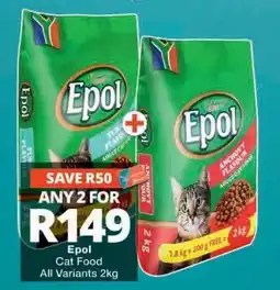 Checkers EPOL CAT FOOD offer