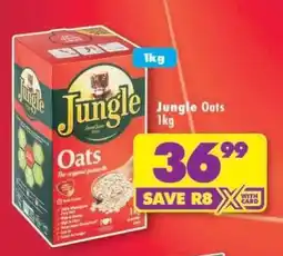 Shoprite Jungle Oats-1kg offer