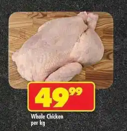Shoprite Whole Chicken per kg offer