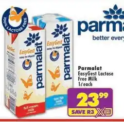 Shoprite Parmalat EasyGest Lactose Free Milk offer