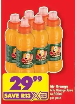 Shoprite Mr Orange offer