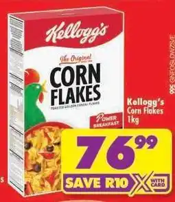 Shoprite Kellogg's Corn Flakes-1Kg offer