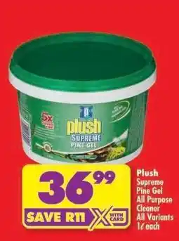 Shoprite Plush Supreme Pine Gel All Purpose Cleaner offer