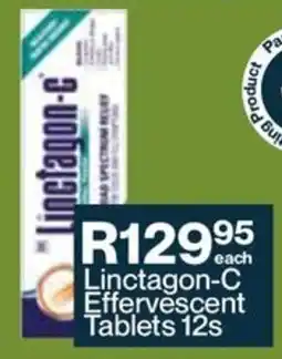 Alpha Pharm Linctagon-C Effervescent Tablets offer