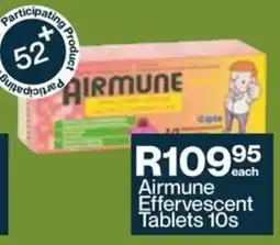 Alpha Pharm Airmune Effervescent Tablets offer