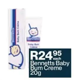 Alpha Pharm Bennetts Baby Bum Creme offer