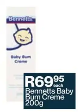 Alpha Pharm Bennetts Baby Bum Creme offer