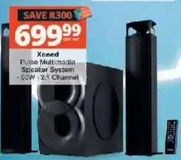 Checkers Xceed Pulse Multimedia Speaker System offer