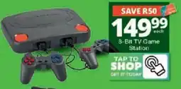 Checkers 8-Bit TV Game Station offer