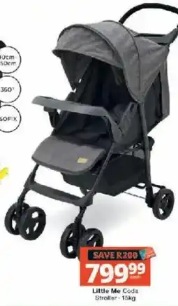 Checkers Little Me Coda Stroller offer