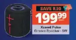 Checkers Xceed Pulse Groove Speaker offer