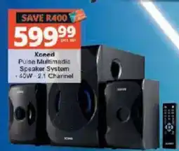 Checkers Xceed Pulse Multimedia Speaker System offer