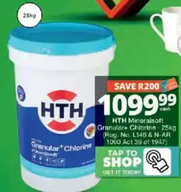 Checkers HTH Mineralsoft Granular+ Chlorine offer