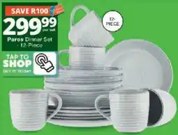 Checkers Paros Dinner Set offer