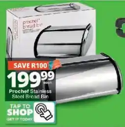 Checkers Prochef Stainless Steel Bread Bin offer