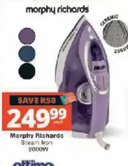 Checkers Morph Richards Steam Iron offer