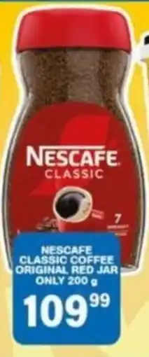 Giant Hyper NESCAFE CLASSIC COFFEE ORIGINAL RED JAR offer