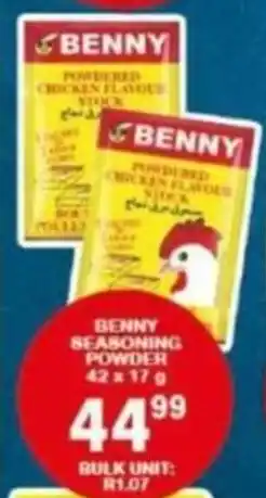 Giant Hyper BENNY SEASONING POWDER offer