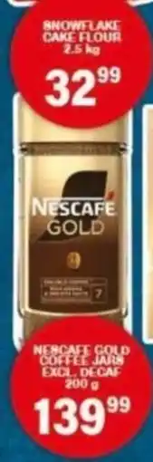 Giant Hyper NESCAFE GOLD COFFEE JARS offer
