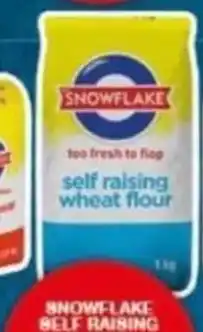 Giant Hyper Snowflake self raising wheat flour offer