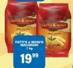 Giant Hyper Fatti's & moni's macaroni offer