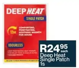 Alpha Pharm Deep Heat Single Patch offer