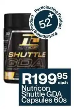 Alpha Pharm Nutricon Shuttle GDA Capsules offer