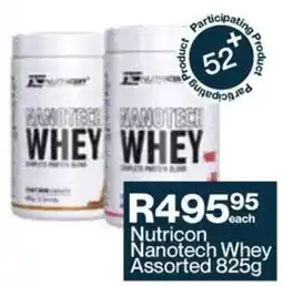 Alpha Pharm Nutricon Nanotech Whey Assorted offer